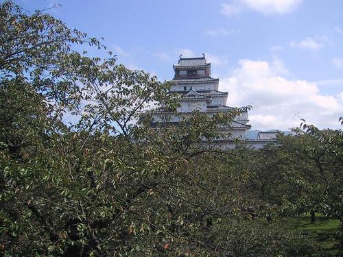天守閣西側